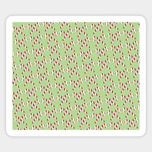 Christmas Candy Canes Sticker